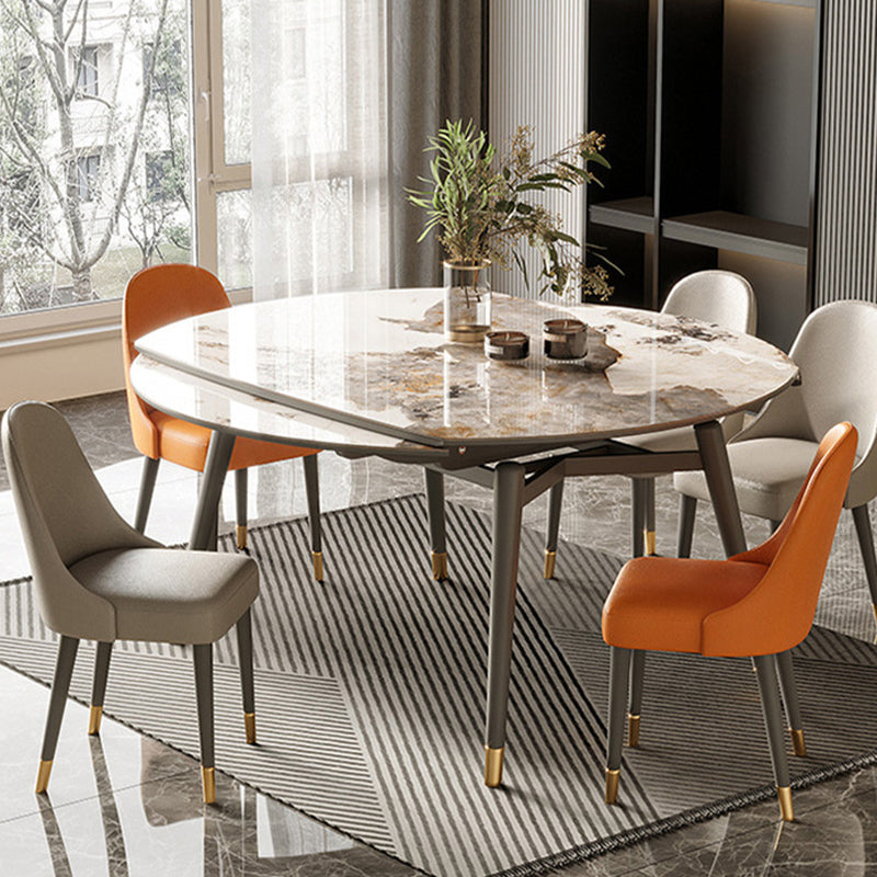 Simplicity Dining Room Dinner Table Rubberwood Solid Wood Base Dining Table