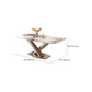 Marble Top Dining Table Modern Dining Table with Pedestal Base Clearhalo 'Dining Tables & Seating' 'Dining Tables' 'dining_table' 'furn' 'furn_dining_table' 'Furniture' 'Kitchen & Dining Furniture' 6784889