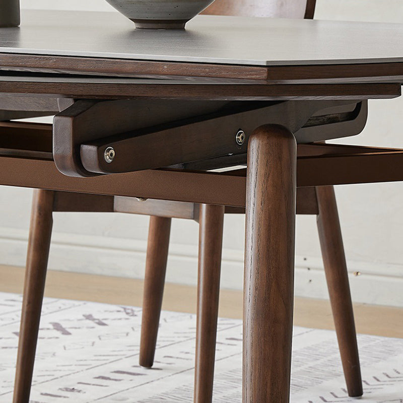 Contemporary Style 1/4/5/7 Pieces Dining Chairs Set Stone Round Furniture in Gray Clearhalo 'Dining Room Sets' 'Dining Tables & Seating' 'dining_room_set' 'furn' 'furn_dining_room_set' 'Furniture' 'Kitchen & Dining Furniture' 6785045