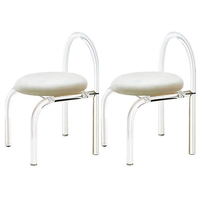 Estilo contemporáneo 1/2/7 piezas sillas de comedor colocados muebles de piedra rectangle en blanco