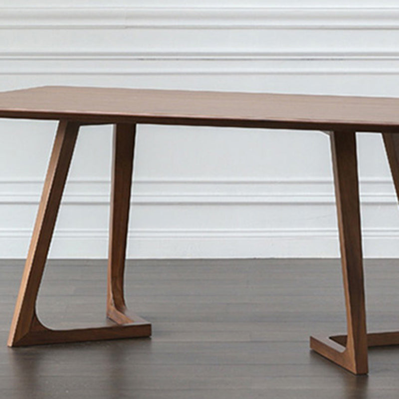 Modern 1/5 Pieces Dining Set Pine Wood Dining Table for Dining Room Clearhalo 'Dining Room Sets' 'Dining Tables & Seating' 'dining_room_set' 'furn' 'furn_dining_room_set' 'Furniture' 'Kitchen & Dining Furniture' 6785227