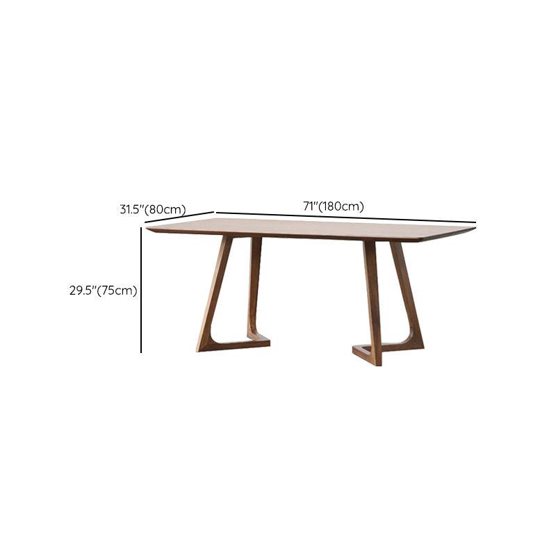 Modern 1/5 Pieces Dining Set Pine Wood Dining Table for Dining Room Clearhalo 'Dining Room Sets' 'Dining Tables & Seating' 'dining_room_set' 'furn' 'furn_dining_room_set' 'Furniture' 'Kitchen & Dining Furniture' 6785235