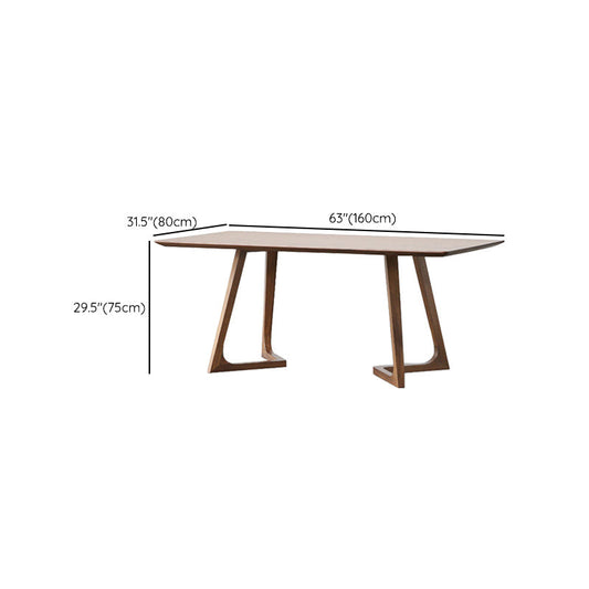 Modern 1/5 Pieces Dining Set Pine Wood Dining Table for Dining Room Clearhalo 'Dining Room Sets' 'Dining Tables & Seating' 'dining_room_set' 'furn' 'furn_dining_room_set' 'Furniture' 'Kitchen & Dining Furniture' 6785237