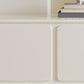 Scandinavische TV-mediaconsole Houten standaardconsole met deuren voor woonkamer