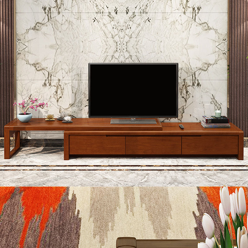 Traditional TV Media Console Solid Wood TV Console with 3 Drawers Clearhalo 'furn' 'furn_tv_stands_entertainment_centers' 'Furniture' 'Living Room Furniture' 'TV Stands & Entertainment Centers' 'TV Stands & Media Storage Furniture' 'tv_stands_entertainment_centers' 6785318
