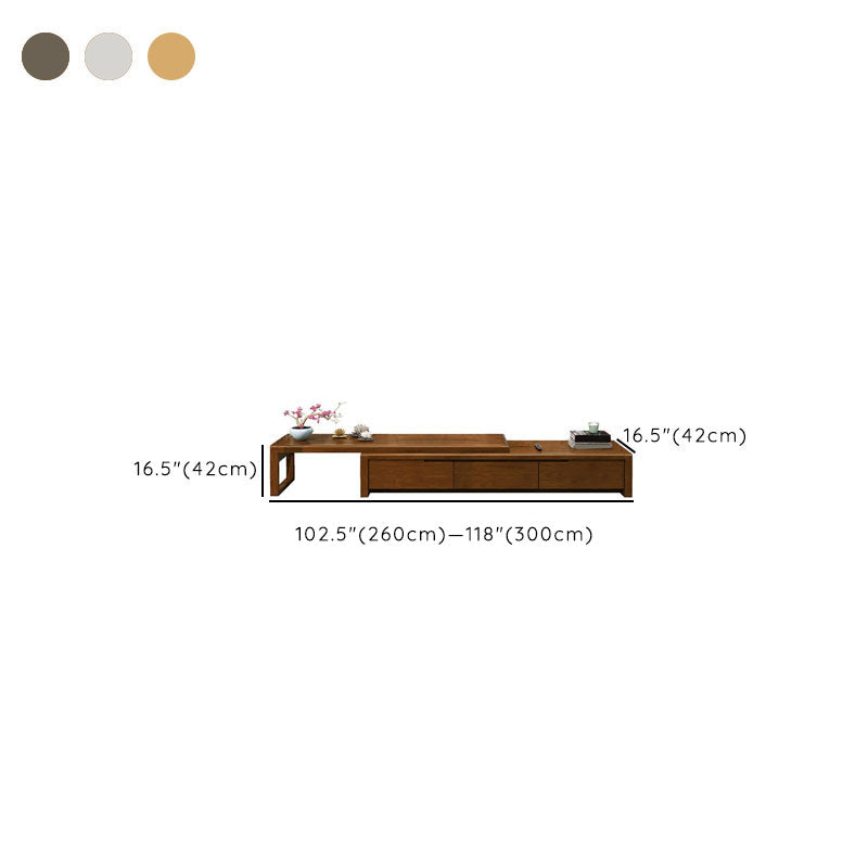 Traditional TV Media Console Solid Wood TV Console with 3 Drawers Clearhalo 'furn' 'furn_tv_stands_entertainment_centers' 'Furniture' 'Living Room Furniture' 'TV Stands & Entertainment Centers' 'TV Stands & Media Storage Furniture' 'tv_stands_entertainment_centers' 6785326