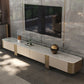 Console multimédia Glam TV Console TV de rangement fermée avec tiroirs