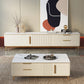 Modern Stone TV Media Console Enclosed Storage Stand Console for Living Room Clearhalo 'furn' 'furn_tv_stands_entertainment_centers' 'Furniture' 'Living Room Furniture' 'TV Stands & Entertainment Centers' 'TV Stands & Media Storage Furniture' 'tv_stands_entertainment_centers' 6785341