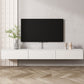 Modern TV Media Console Enclosed Storage TV Console with Drawers 79"L x 12"W x 8"H Clearhalo 'furn' 'furn_tv_stands_entertainment_centers' 'Furniture' 'Living Room Furniture' 'TV Stands & Entertainment Centers' 'TV Stands & Media Storage Furniture' 'tv_stands_entertainment_centers' 6785355
