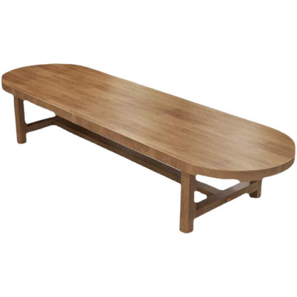 Industrial Solid Wood Writing Desk 29.53-inch Tall Oval Office Desk 63"L x 27.6"W x 29.5"H Clearhalo 'furn' 'furn_office_desk' 'Furniture' 'Office Desks' 'Office Furniture' 'office_desk' 6788033