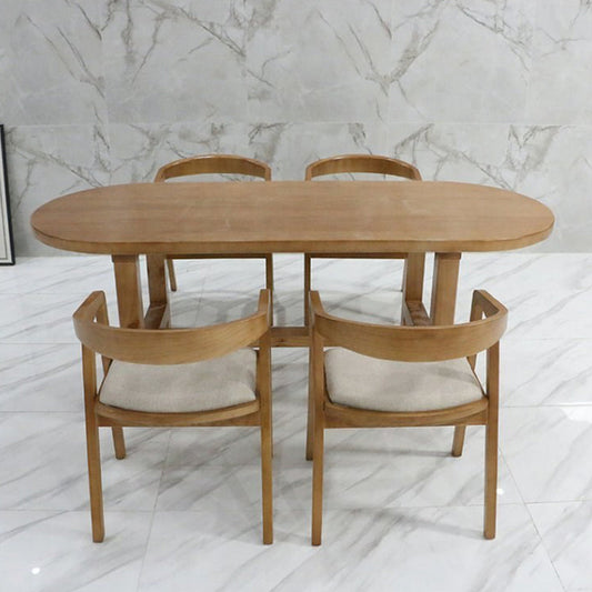 Industrial Solid Wood Writing Desk 29.53-inch Tall Oval Office Desk Clearhalo 'furn' 'furn_office_desk' 'Furniture' 'Office Desks' 'Office Furniture' 'office_desk' 6788042