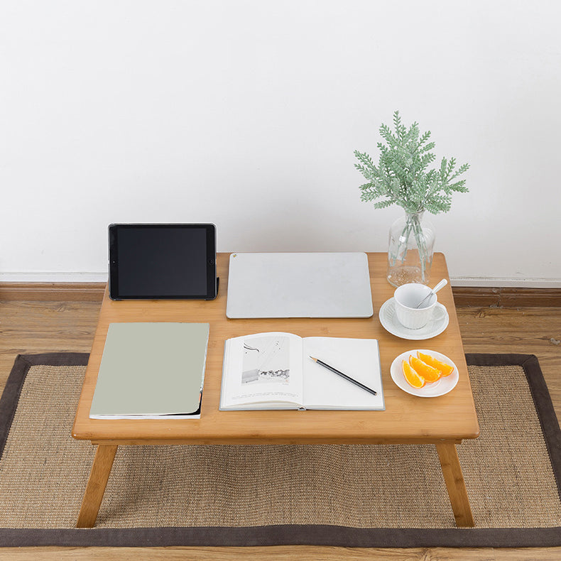 Zeitgenössischer rechteckiger Laptop -Schreibtisch faltete Holzschreiberschreibtisch faltet