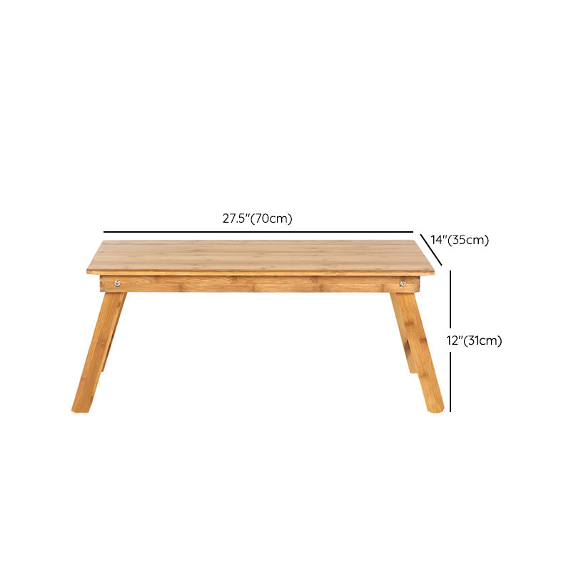 Zeitgenössischer rechteckiger Laptop -Schreibtisch faltete Holzschreiberschreibtisch faltet