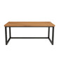 Rectangular Shaped Computer Desk Brown Writing Desk for Home Clearhalo 'furn' 'furn_office_desk' 'Furniture' 'Office Desks' 'Office Furniture' 'office_desk' 6788407
