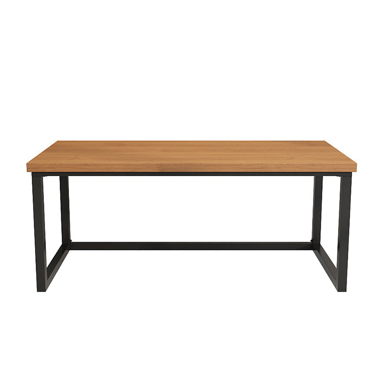 Rectangular Shaped Computer Desk Brown Writing Desk for Home Clearhalo 'furn' 'furn_office_desk' 'Furniture' 'Office Desks' 'Office Furniture' 'office_desk' 6788407