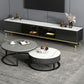 Stone TV Media Console Console TV con contenitore chiuso con ante