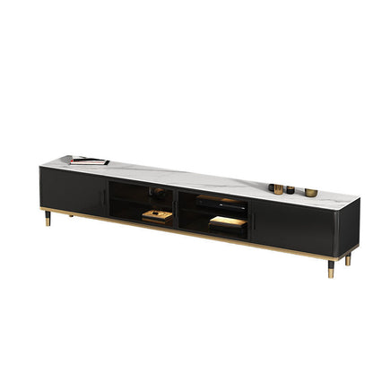 Stone TV Media Console Console TV con contenitore chiuso con ante