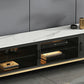 Stone TV Media Console Console TV con contenitore chiuso con ante