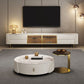 Console TV multimediale con contenitore chiuso Console TV Glam con 4 cassetti