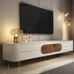Console TV multimediale con contenitore chiuso Console TV Glam con 4 cassetti