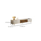 Console TV multimediale con contenitore chiuso Console TV Glam con 4 cassetti