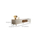 Console TV multimediale con contenitore chiuso Console TV Glam con 4 cassetti