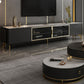 Glam TV Media Console Enclosed Storage TV Console for Living Room Clearhalo 'furn' 'furn_tv_stands_entertainment_centers' 'Furniture' 'Living Room Furniture' 'TV Stands & Entertainment Centers' 'TV Stands & Media Storage Furniture' 'tv_stands_entertainment_centers' 6788513