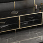 Glam TV Media Console Enclosed Storage TV Console for Living Room Clearhalo 'furn' 'furn_tv_stands_entertainment_centers' 'Furniture' 'Living Room Furniture' 'TV Stands & Entertainment Centers' 'TV Stands & Media Storage Furniture' 'tv_stands_entertainment_centers' 6788515