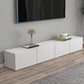 Scandinavian Enclosed Storage TV Media Console Wood Stand Console for Living Room