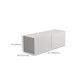Scandinavian Enclosed Storage TV Media Console Wood Stand Console for Living Room