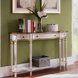 Mesa de acento de madera Victoria Forma gratuita Table de consola de sofá para Hall