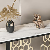 Tavolo di divano console resistente alla console console contemporanea