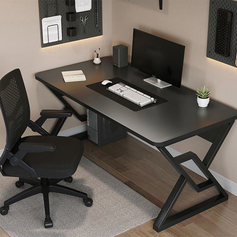 23.62 "W Moderne Office Desk Antique Finish Computer Desk met metalen benen