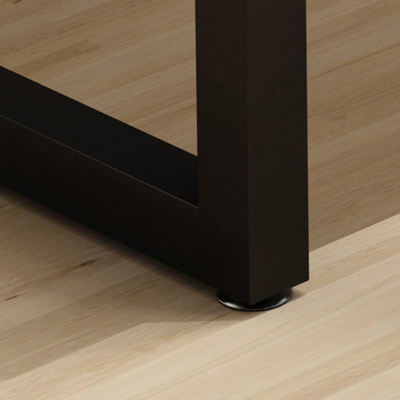 Contemporary Solid Wood Computer Desk Sled Base 29.53" Tall Gaming Desk Clearhalo 'furn' 'furn_office_desk' 'Furniture' 'Office Desks' 'Office Furniture' 'office_desk' 6788932