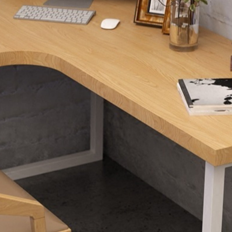 Scrivania per scrittura in legno solido in stile moderno per ufficio