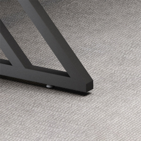 Stone Rectangular Gaming Desk 29.53-inch Tall Computer Desk with Iron Legs Clearhalo 'furn' 'furn_office_desk' 'Furniture' 'Office Desks' 'Office Furniture' 'office_desk' 6789022