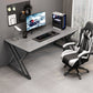 Stone Rectangular Gaming Desk 29.53-inch Tall Computer Desk with Iron Legs Clearhalo 'furn' 'furn_office_desk' 'Furniture' 'Office Desks' 'Office Furniture' 'office_desk' 6789026