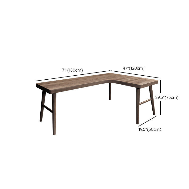 Industrial L-Shape Office Desk Solid Wooden Writing Desk for Office Clearhalo 'furn' 'furn_office_desk' 'Furniture' 'Office Desks' 'Office Furniture' 'office_desk' 6789257