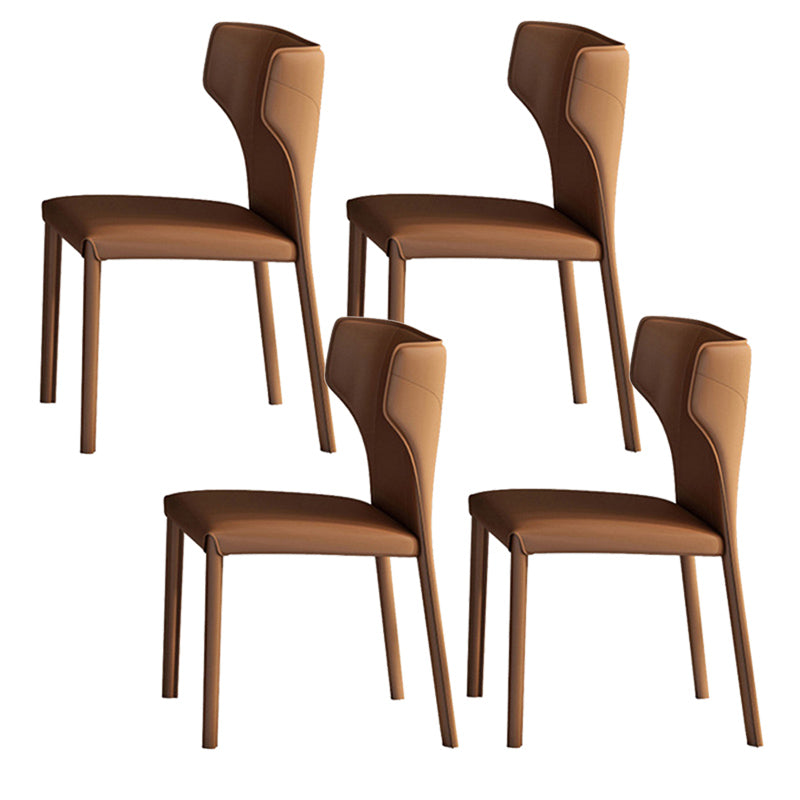 Eigentijdse stijl 1/3/4/6/7/8 stukken eetstoelen voor rechthoekige stenen meubels in grijs