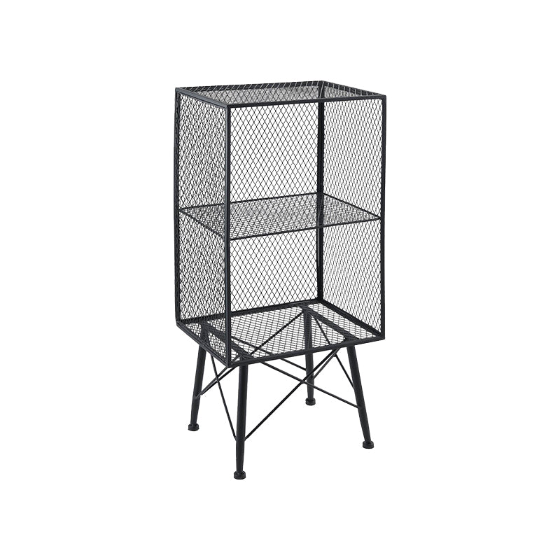 Metal Closed Back Standard Bookshelf Modern Shelves Included Bookcase