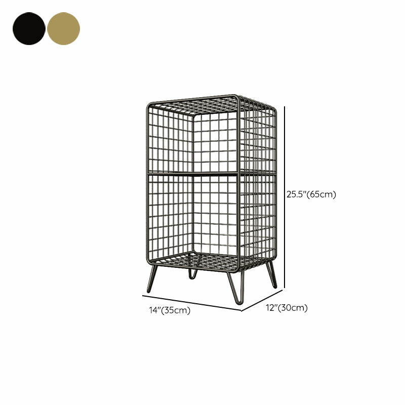 Closed Back Standard Bookshelf Metal Shelves Included Bookcase