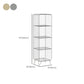 Metal Closed Back Standard Bookshelf Modern Style Bookcase with Shelves Clearhalo 'Bookcases' 'furn' 'furn_bookcases' 'Furniture' 'Office Furniture' 6789462