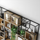 Natural Standard Bookcase Industrial Wooden Open Back Bookshelf Clearhalo 'Bookcases' 'furn' 'furn_bookcases' 'Furniture' 'Office Furniture' 6789479