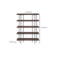 Etagere Open Back Bookshelf Wooden Industrial Bookcase with Shelves Clearhalo 'Bookcases' 'furn' 'furn_bookcases' 'Furniture' 'Office Furniture' 6789663