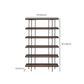Etagere Open Back Bookshelf Wooden Industrial Bookcase with Shelves Clearhalo 'Bookcases' 'furn' 'furn_bookcases' 'Furniture' 'Office Furniture' 6789673
