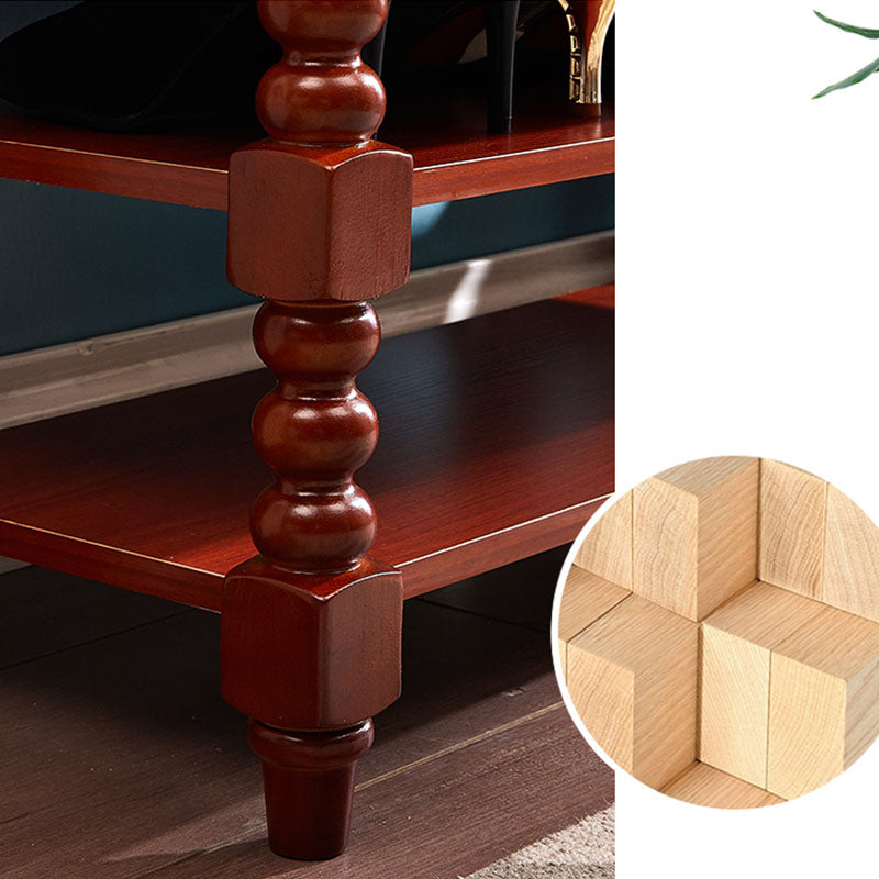 13.65 Inch W Traditional Bench Solid Wood Entryway Bench with Upholstered Clearhalo 'Benches' 'Chairs & Seating' 'furn' 'furn_benches' 'Furniture' 'Living Room Furniture' 6789800