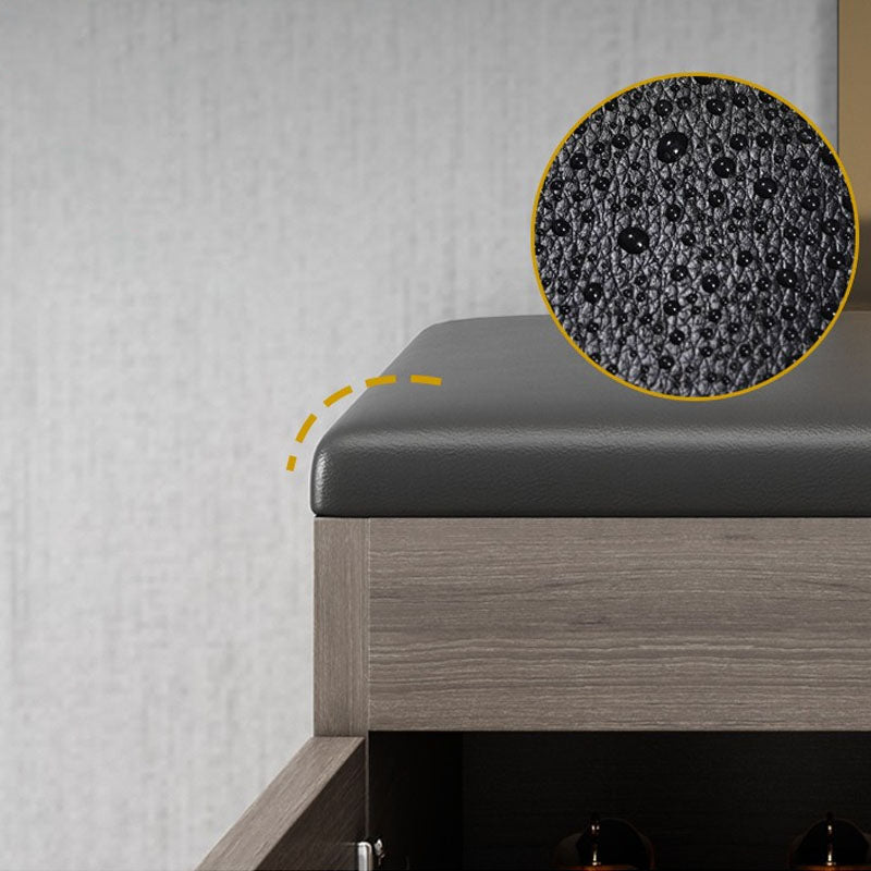 13,65 "W banc d'entrée industriel banc de siège rectangle avec rembourrage