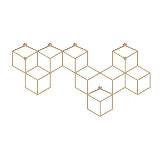 Metal Coat Rack Modern Minimalist Home Wall Hanging Coat Rack Clearhalo 'Entry & Mudroom Furniture' 'furn' 'furn_hall_tree_coat_racks' 'Furniture' 'Hall Trees & Coat Racks' 'hall_tree_coat_racks' 6790131