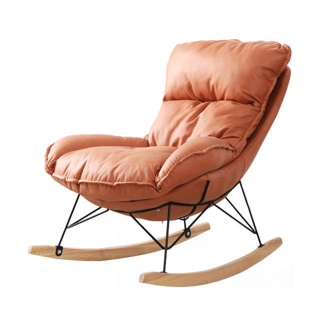 Nordic Light Luxury Single Rocking Rocking Sofa Salon Home Lounge Lazy Canapa