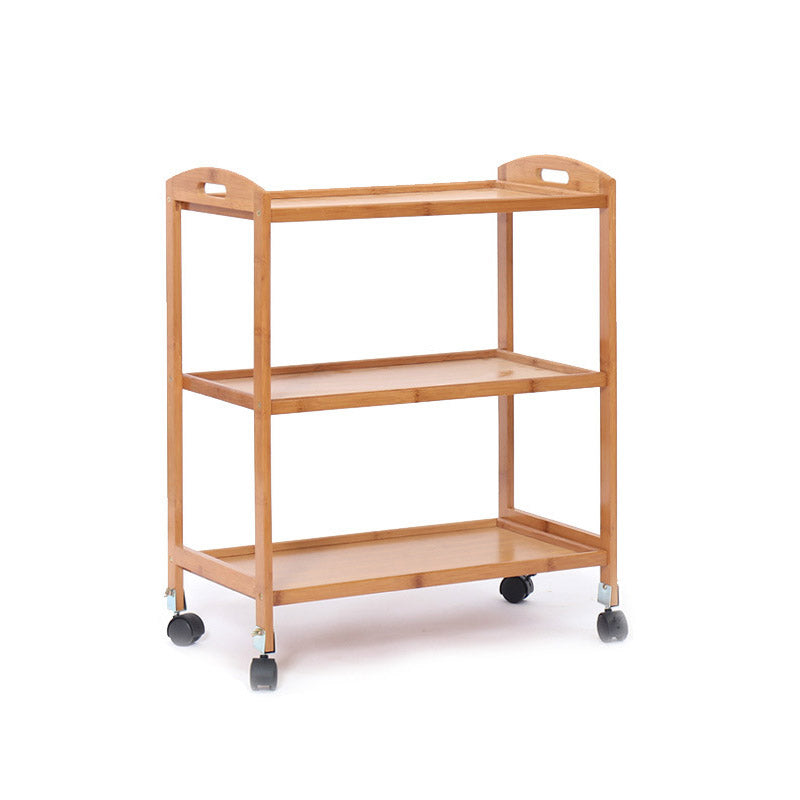 Rotolare casa da pranzo cucina carrello moderno carrello da cucina in legno